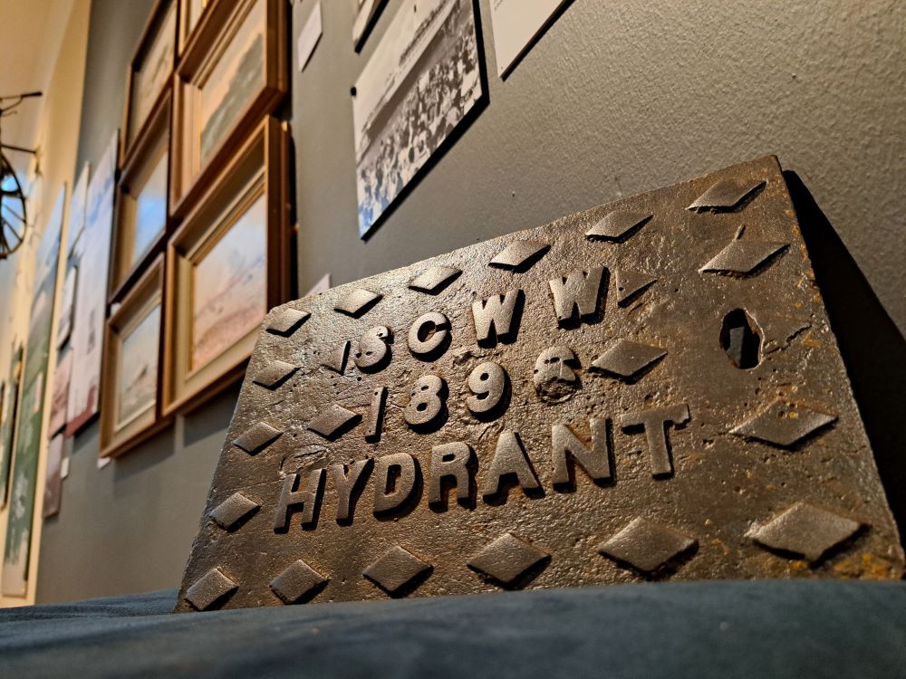 Historic Hydrant Cover Saved From Skip