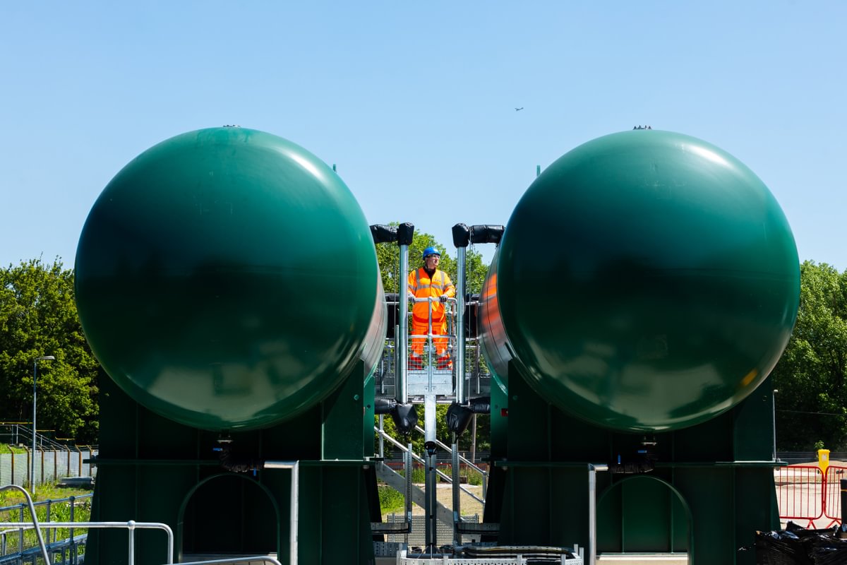 Burham water supply works